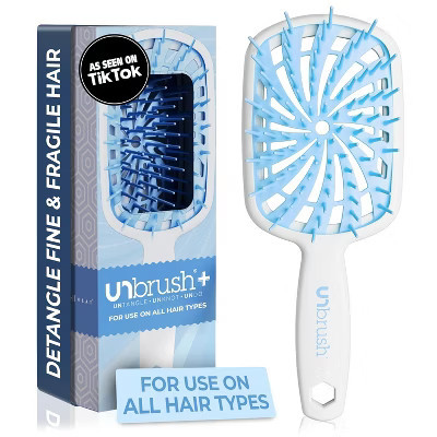 Unbrush Plus Detangling Hair Brush - Cotton Candy | Target