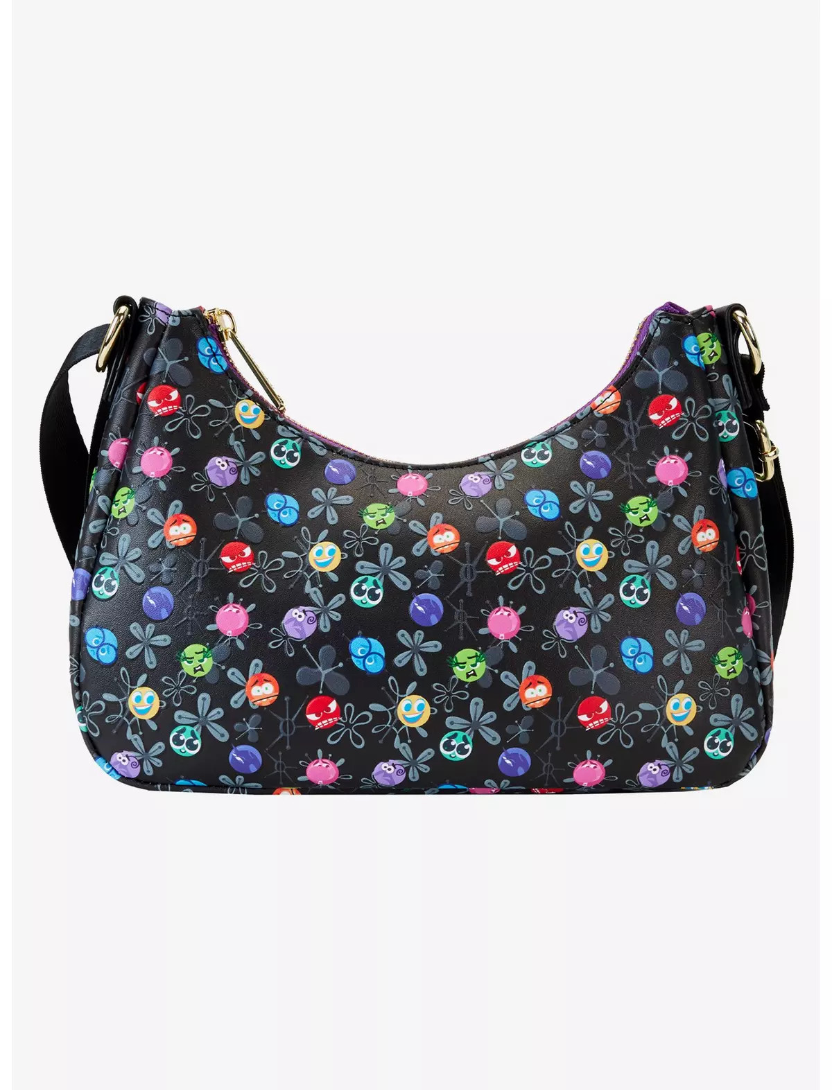 Loungefly Disney Pixar Inside Out 2 Core Memories Allover Print Crossbody Bag | BoxLunch
