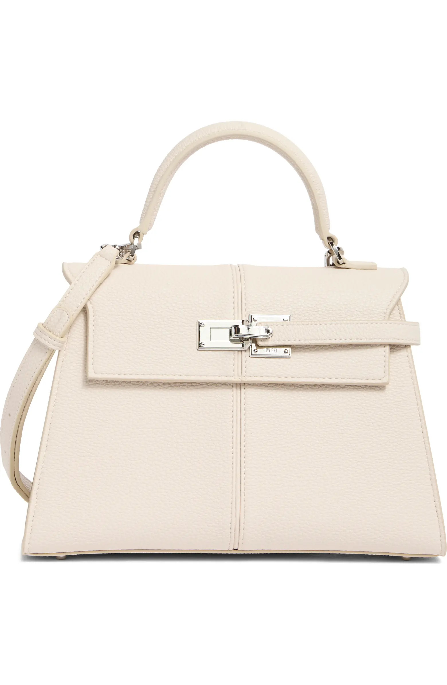 Large Elise Faux Leather Top Handle Bag | Nordstrom