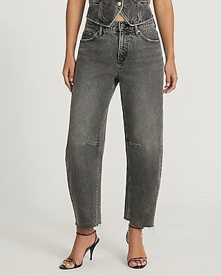 Express is having a DENIM sale!!! Buy one pair get one for $20! I am loving the barrel style right now - usually the barrel style that aren’t super pronounced so these two popped on my radar! What is your fave style of denim?! 

#LTKSaleAlert #LTKautumn #LTKFindsUnder100