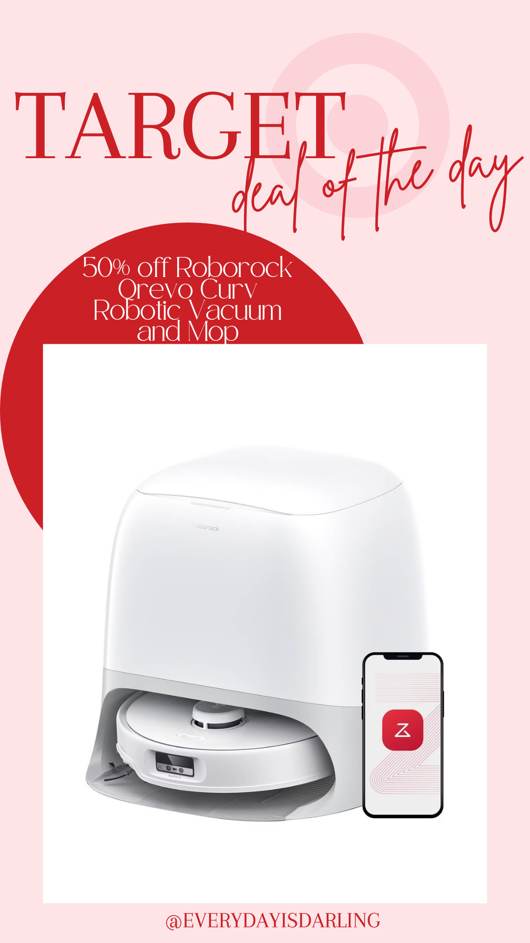 50% off this robot vacuum and mop! Such a good deal!! Today only! 

 #LTKGiftGuide #LTKHome #LTKSaleAlert