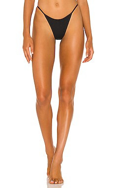 Indah Buffy Skimpy Bikini Bottom in Black from Revolve.com | Revolve Clothing (Global)