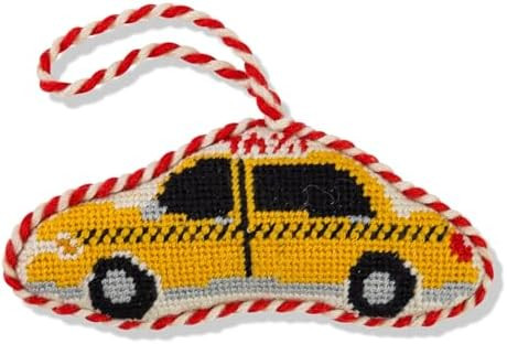 Furbish Needlepoint Icon Ornament - Cute Christmas Tree Ornament, Eclectic Holiday Decor, Stockin... | Amazon (US)