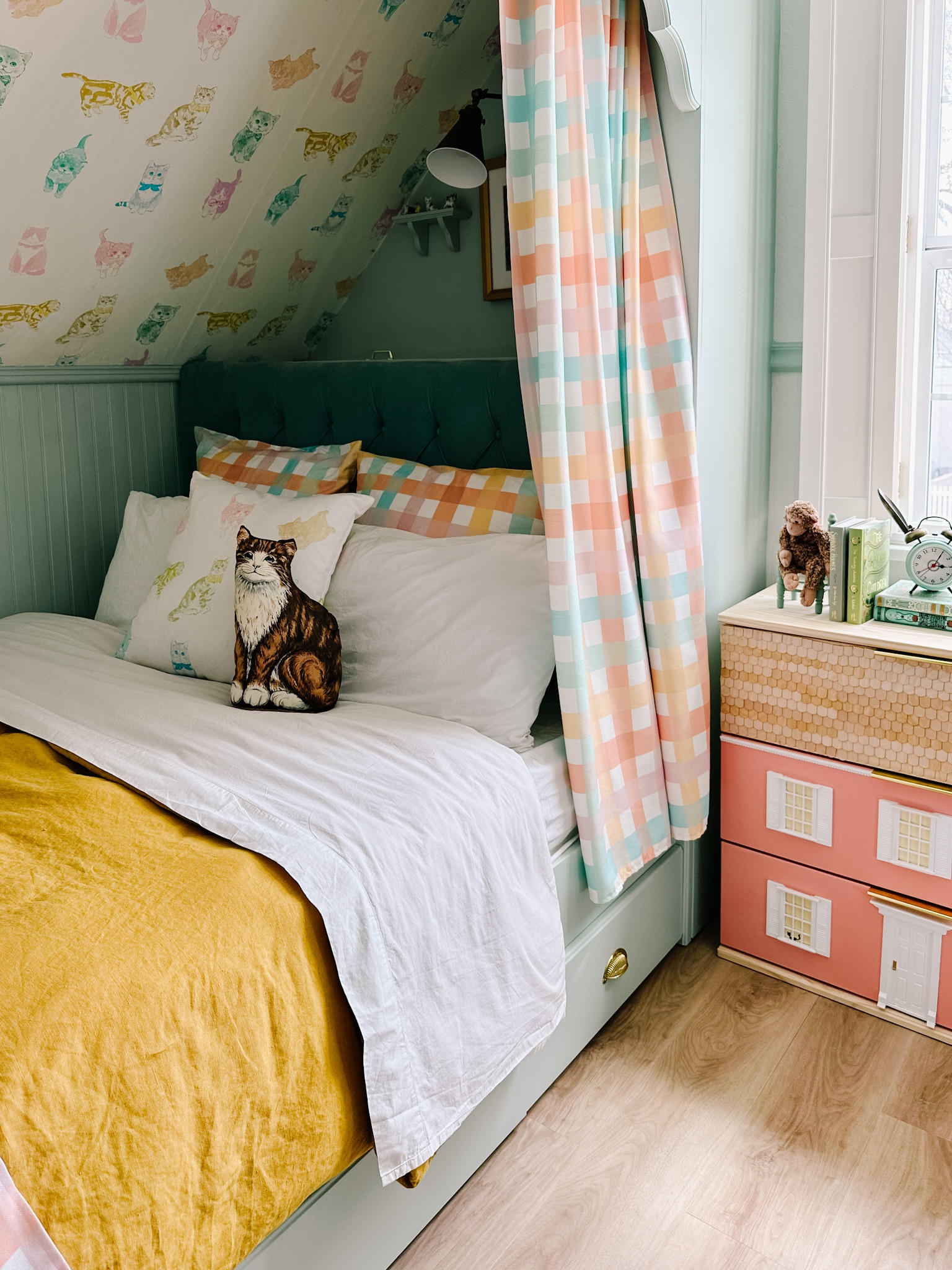 The coziest spot in our house for a snooze 😴
I've been redoing Don's room and I decided to upgrade his mattress too! This is @tuftandneedle's new Mint Hybrid mattress and OMG it's so cozy! 🛌 #ad
It has 6 layers of contouring foam and supportive coils. Their T&N Adaptive foam provides a breathable, flexible sleep surface AND it comes with a soft washable top cover that's easy to zip off and clean 🙌🏻
The Mint Hybrid is made for all sleep positions. I've absolutely napped in here and as a side sleeper, it is very supportive. I definitely recommend this mattress! And might be taking it over for my own bed 😉
How beautiful is the hemp duvet cover? The honeycomb color is so pretty! The sheets are Percale and feel very cozy from the first wash. They're both from @tuftandneedle too and they're absolutely dreamy to sleep with. ✨#tuftandneedle 

#LTKGiftGuide #LTKhome #LTKFind