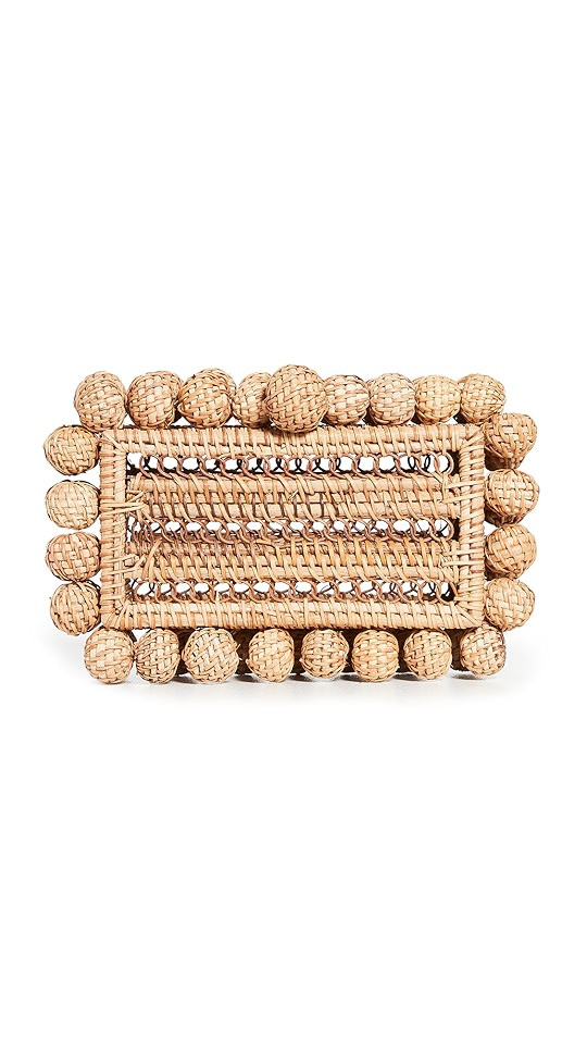 Eos Rattan Clutch | Shopbop