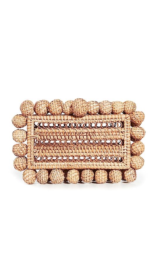 Eos Rattan Clutch | Shopbop