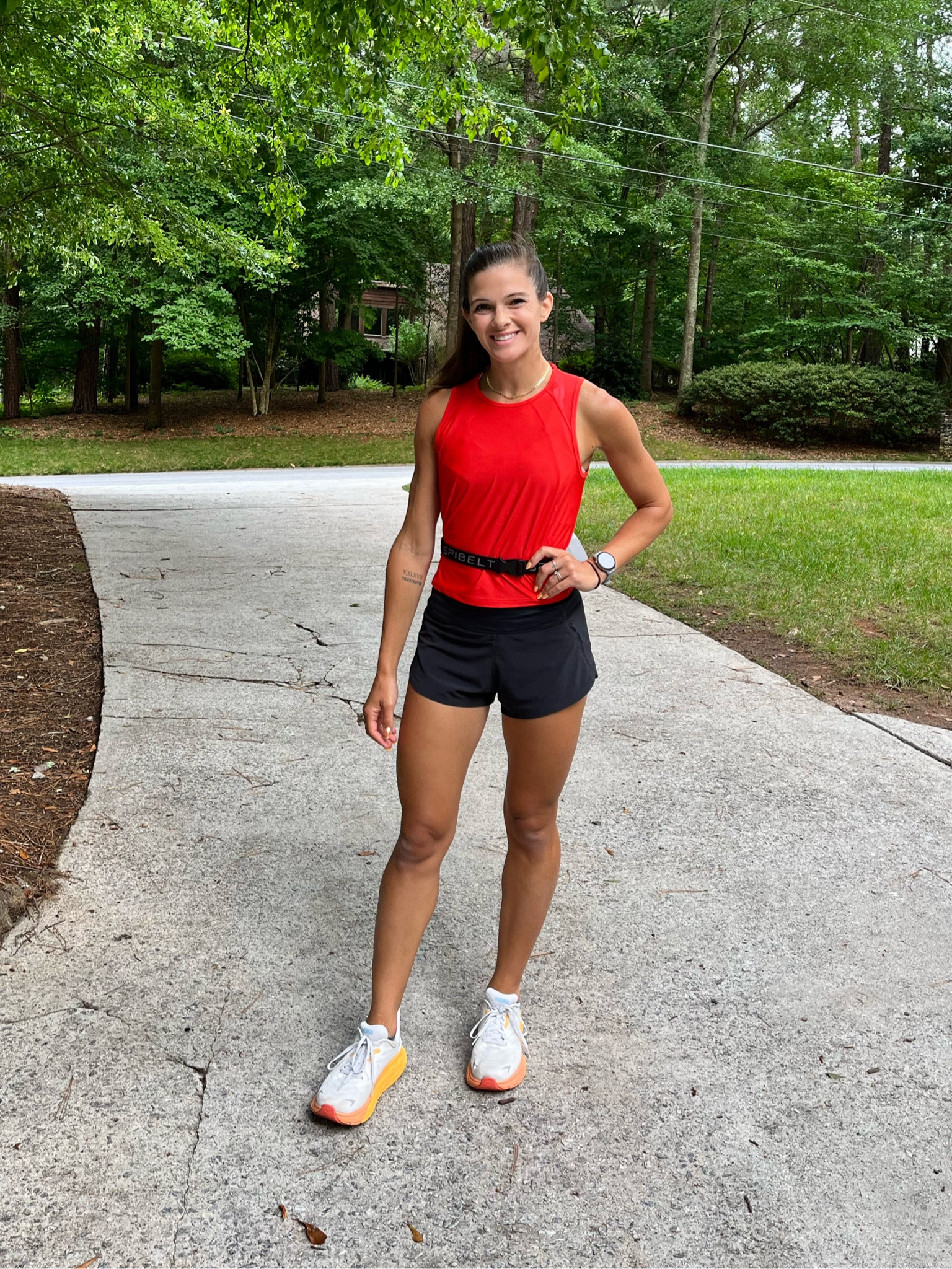 Lululemon sculpt cropped tank dupe from Walmart! 