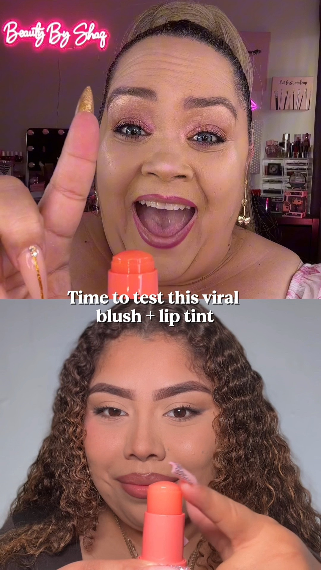 We’re phreezing in the best way ❄️
@milkmakeup sent me the cutest PR box with their viral Cooling Water Jelly Tint in pHreeze — a pH-adaptive blush + lip stain that transforms into your own custom pink!

My bestie and I put it to the test — side-by-side glow check!
It’s bouncy, cooling, and packed with skincare faves like aloe, vegan collagen & niacinamide.

✨ Blush? Check.
✨ Lip stain? Check.
✨ Matching moment? Not at all — this one’s your skin, your shade magic!

Over 1,000 swipes per stick and ALL the vibes.

#GiftedByMilkMakeup
#MilkMakeup #JellyTint #CoolingWaterTint #pHreeze #ViralBlush #SkincareMakeup #CleanBeauty #VeganMakeup #BlushTok #MakeupReview #BestieGlowTest #pHadaptive #BlushAndStain #GlowySkinGoals #BeautyTok


#LTKBeauty #LTKOver40 #LTKPlusSize