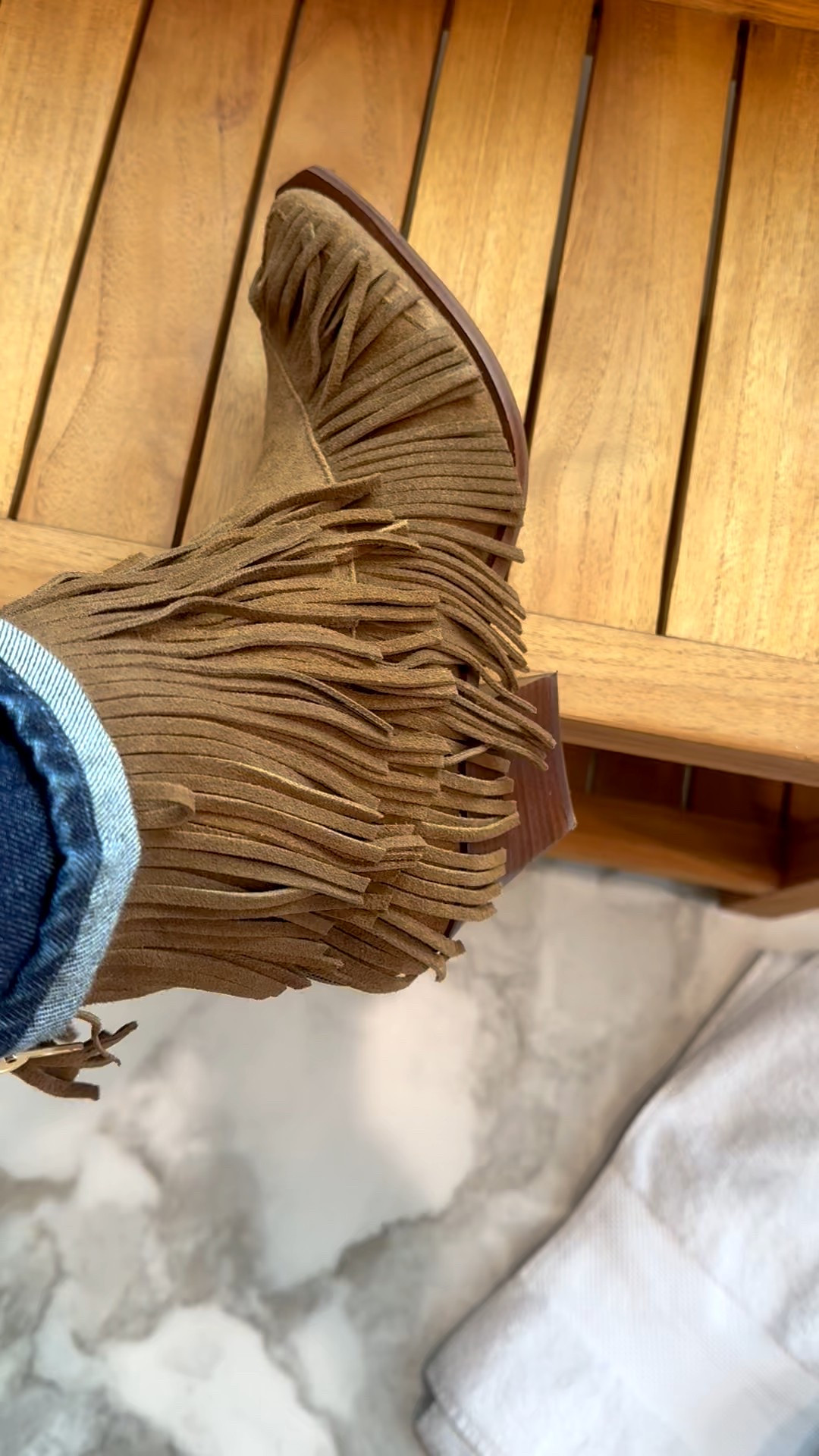 Fringe is all the rage for fall!  These fringe leather boots give a fall western outfit vibe!  Comfortable and so cute!

#LTKStyleTip #LTKOver40 #LTKSeasonal