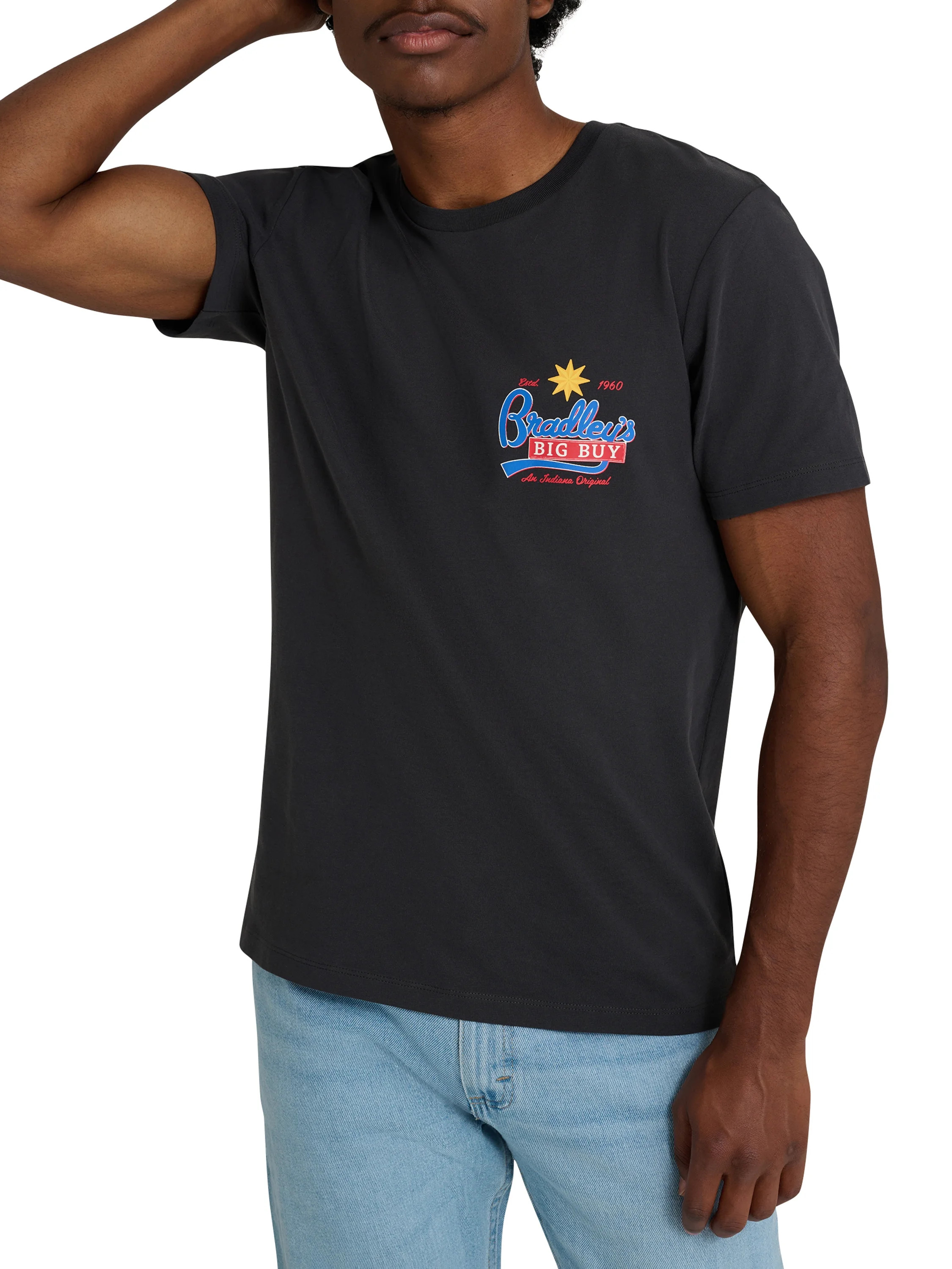 Wrangler® x Stranger Things Bradley’s Big Buy Tee | Walmart (US)