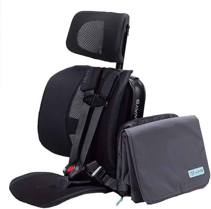 WAYB Pico Travel Car Seat with Carrying Bag - Lightweight, Portable, Foldable - Perfect for Airpl... | Amazon (US)