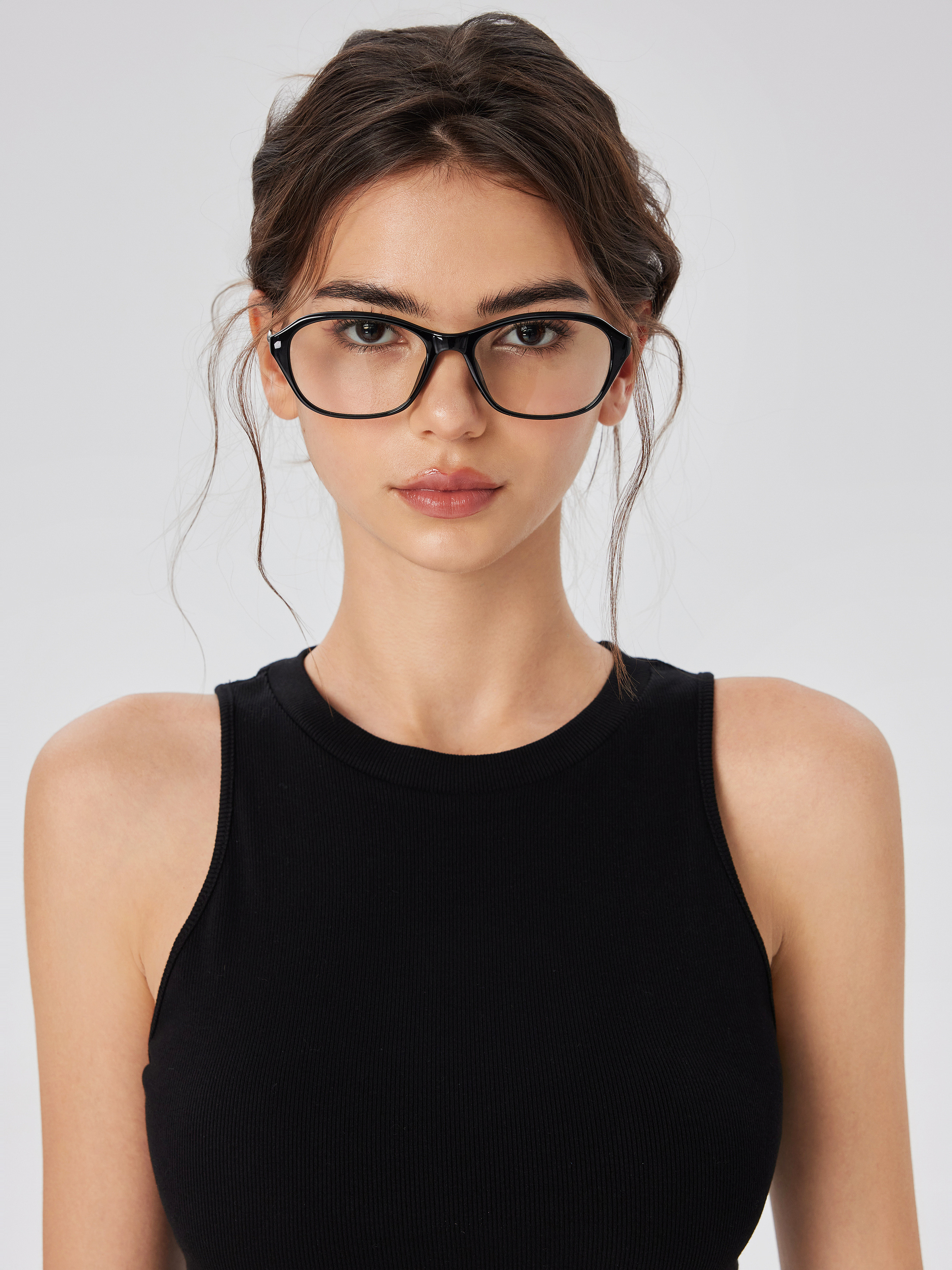 SQUARE FRAME TR GLASSES For Daily Casual Work | Cider