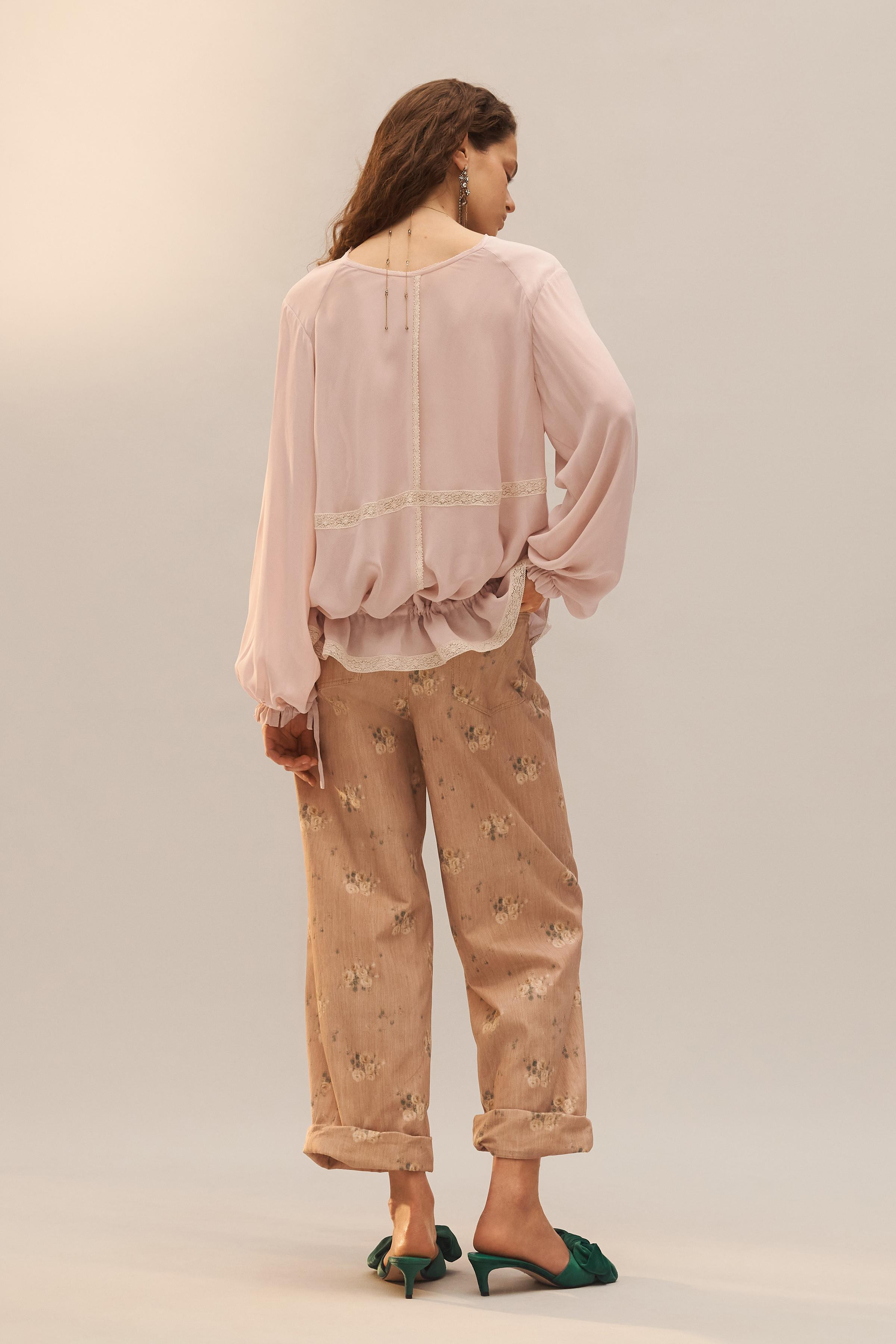 LIMITED EDITION LACE RUFFLE SHIRT | Zara US