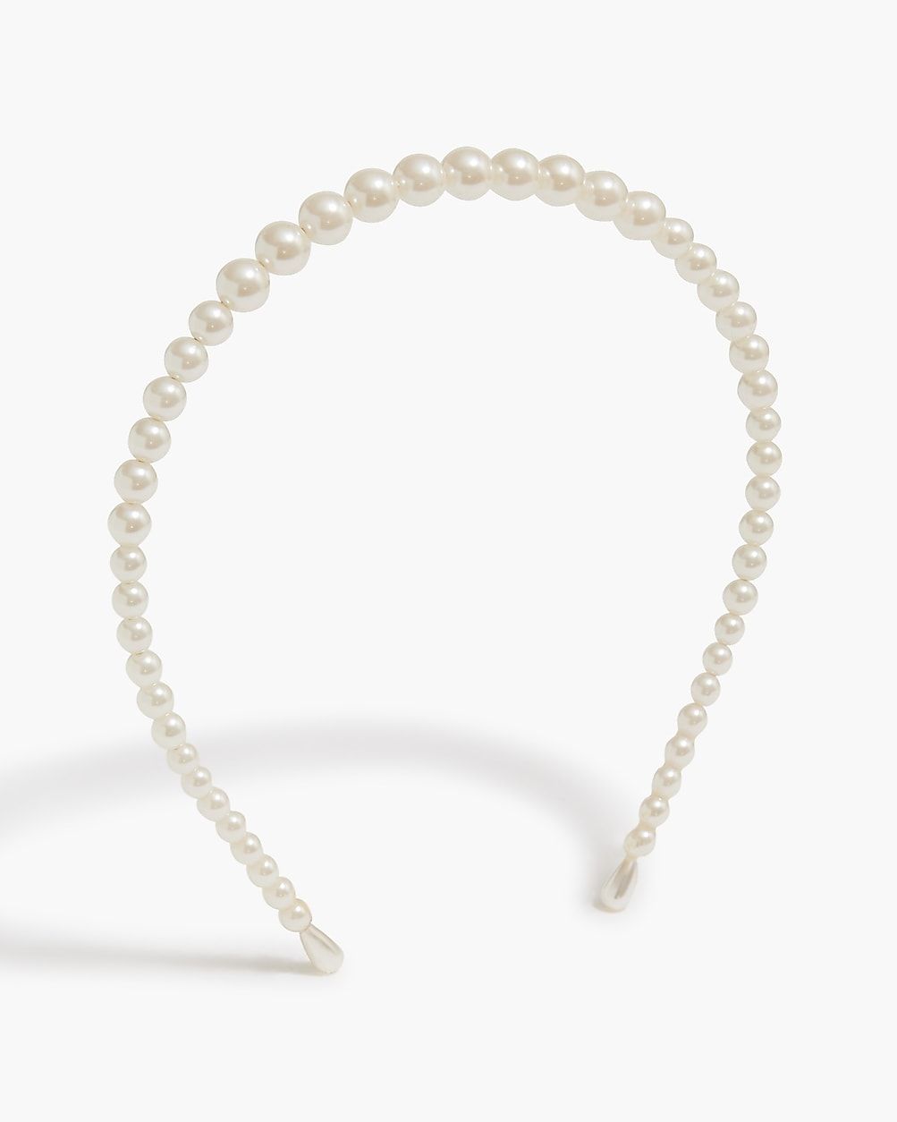 Pearl beaded headband | J.Crew Factory