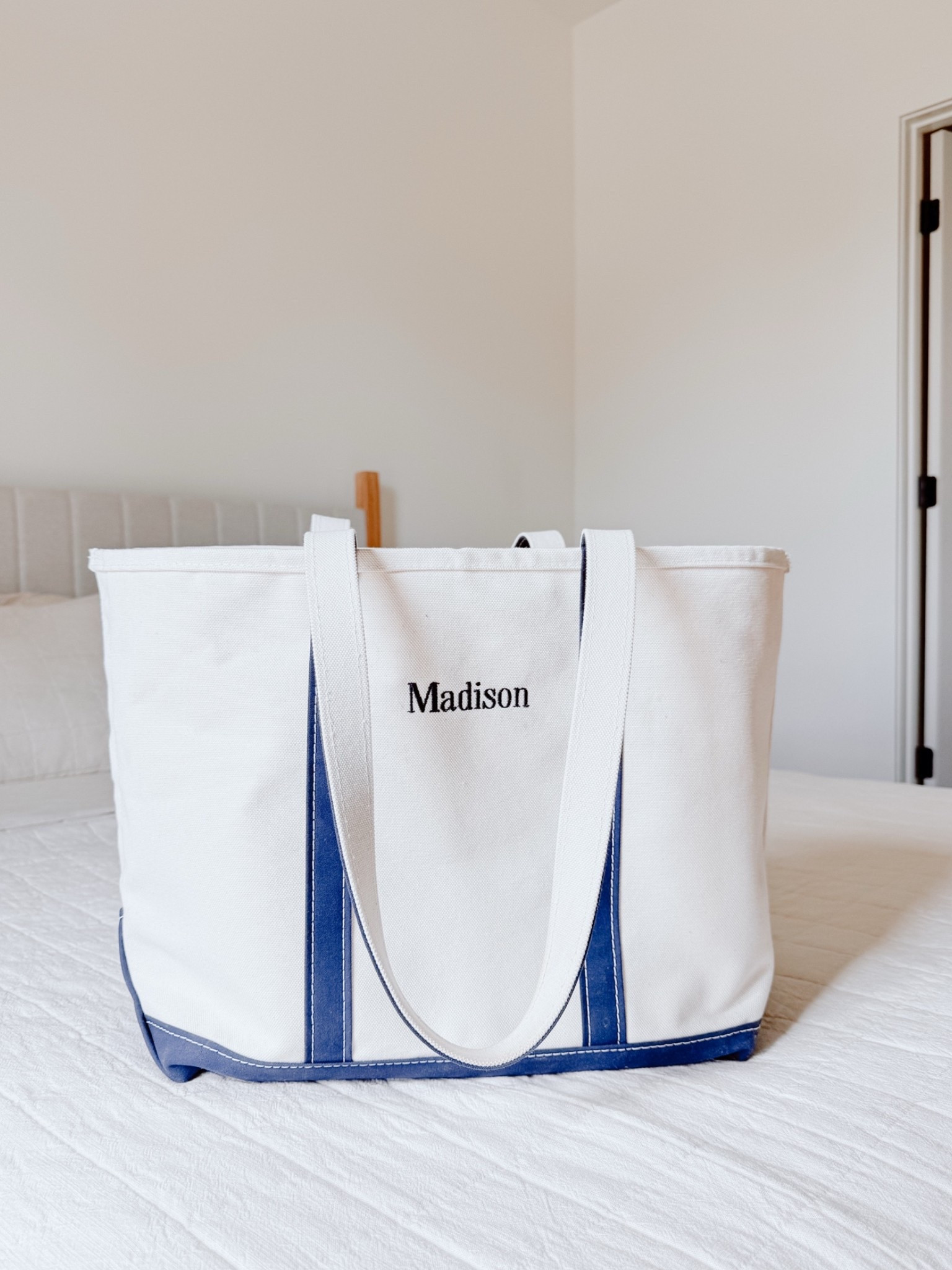 ll bean boat & tote 🤍
- size large with long straps

#LTKTravel