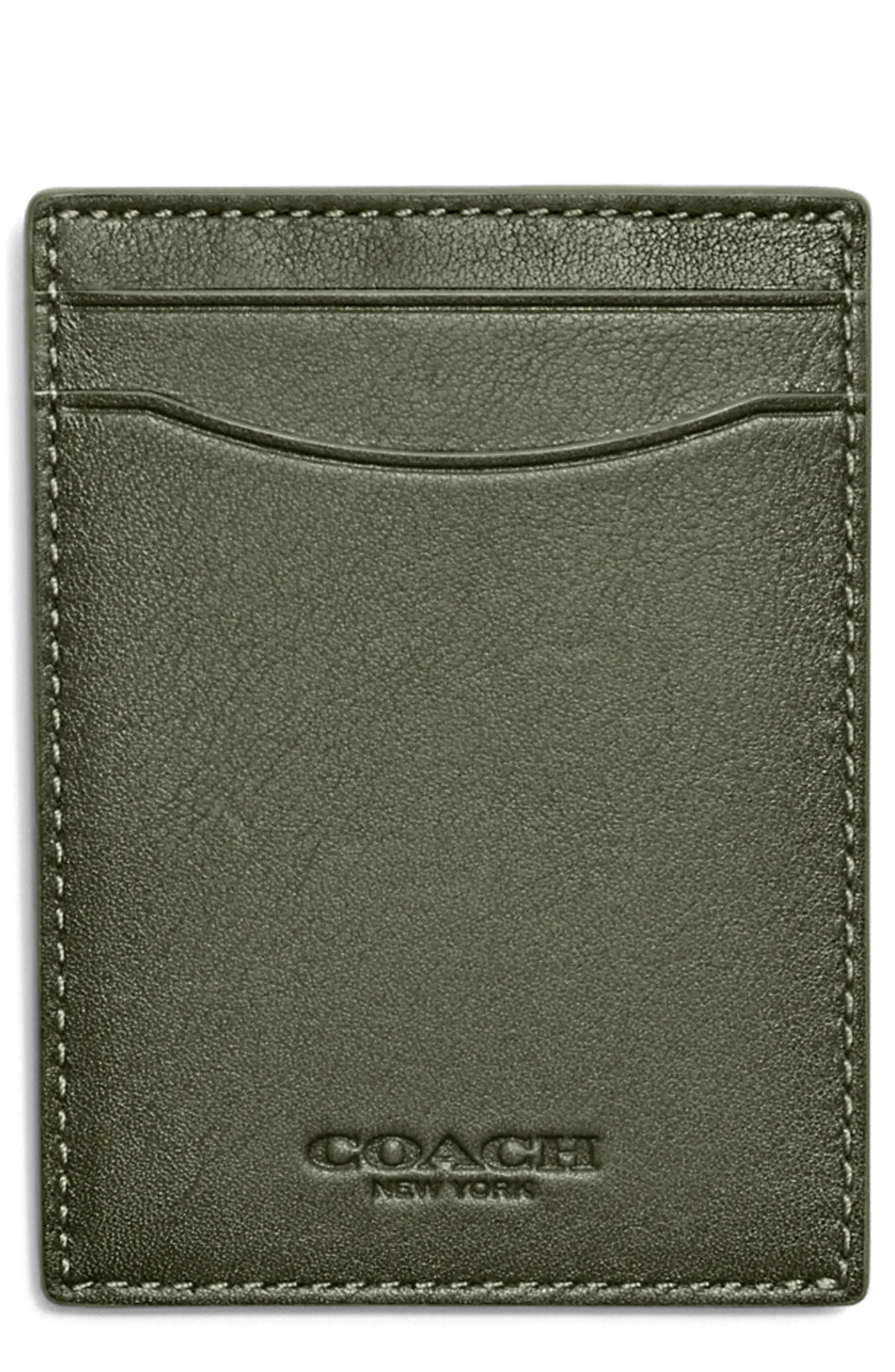 Money Clip Leather Card Case | Nordstrom