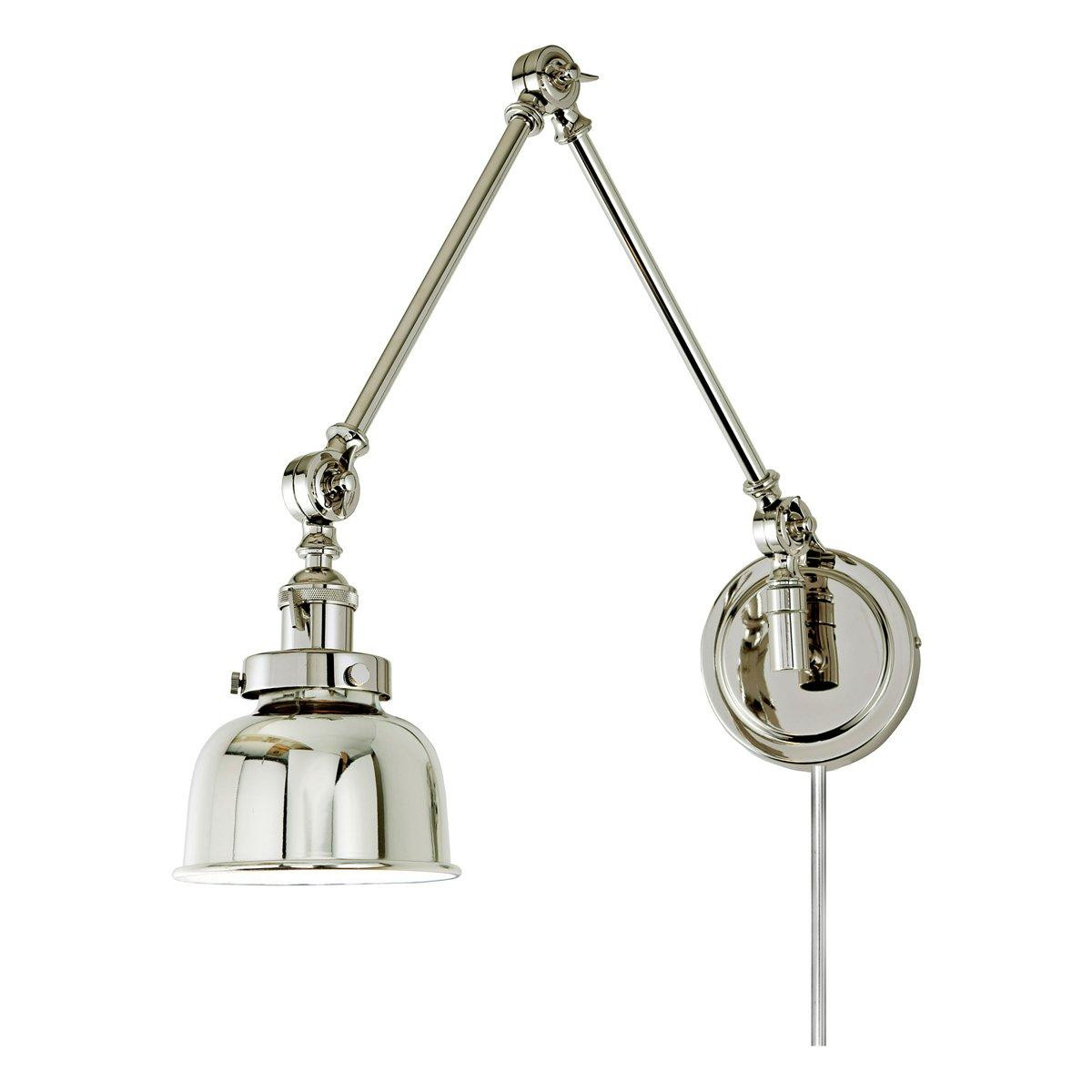 Banner Triple Joint Swing Arm - Metal Dome | Shades of Light