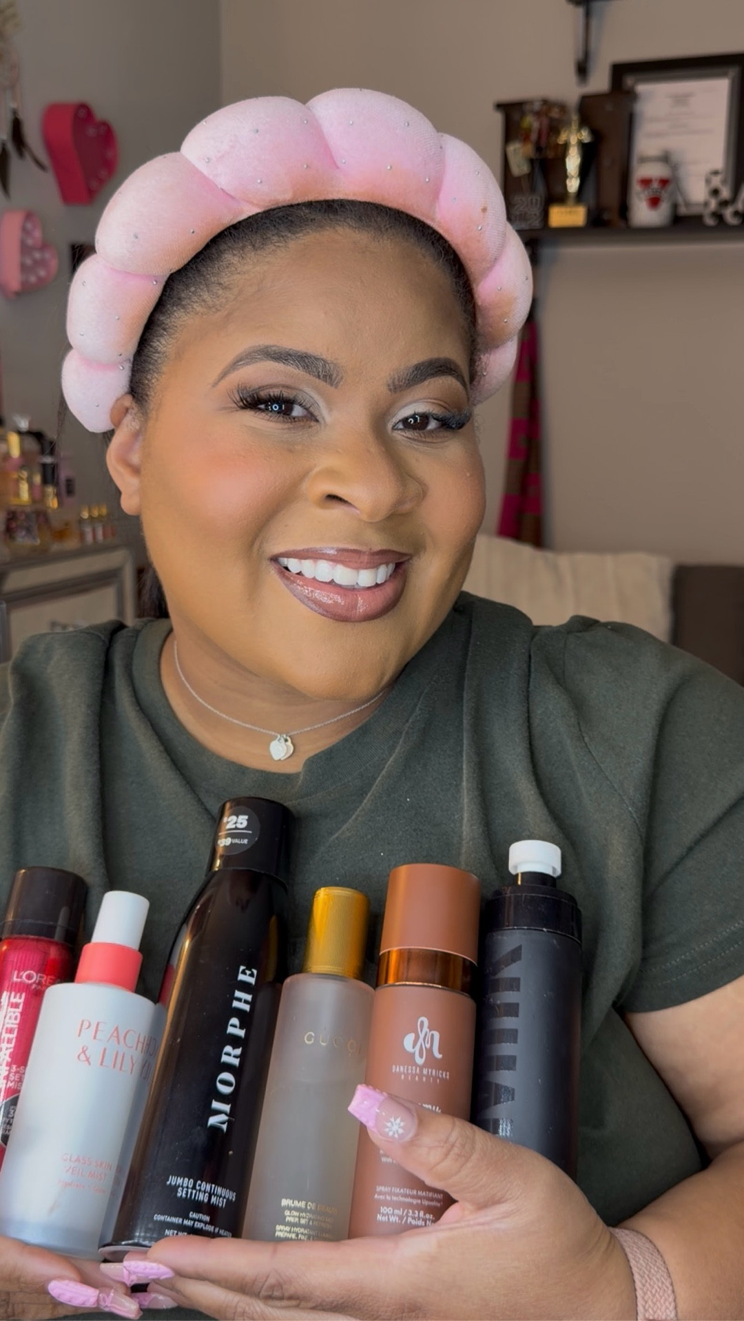 Day 9: #29DaysOfBeauty lets get in to The Sprays. What works for what!? If you’re an oily Queen like myself, this video is for you! 💖 