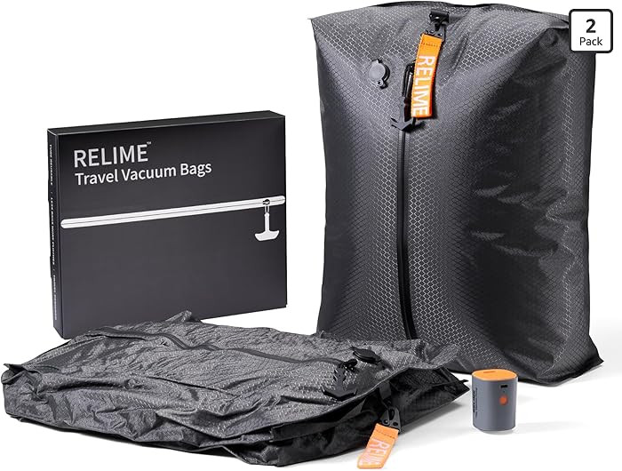 Classic Series Vacuum Bags for Travel Luggage with Wireless Pump, Compression Bags for Carry On S... | Amazon (US)