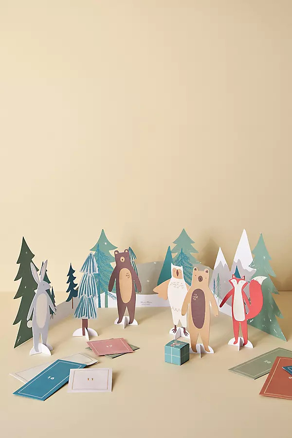 Woodland Paper Play Advent Calendar By Meri Meri in Assorted | Anthropologie (US)