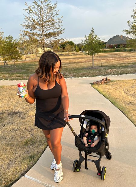 Daily walk outfit, tennis dress, fitness outfit, baby stroller, baby must haves, family essentials, ootd, airport outfit 

#LTKbaby #LTKfitness #LTKfamily