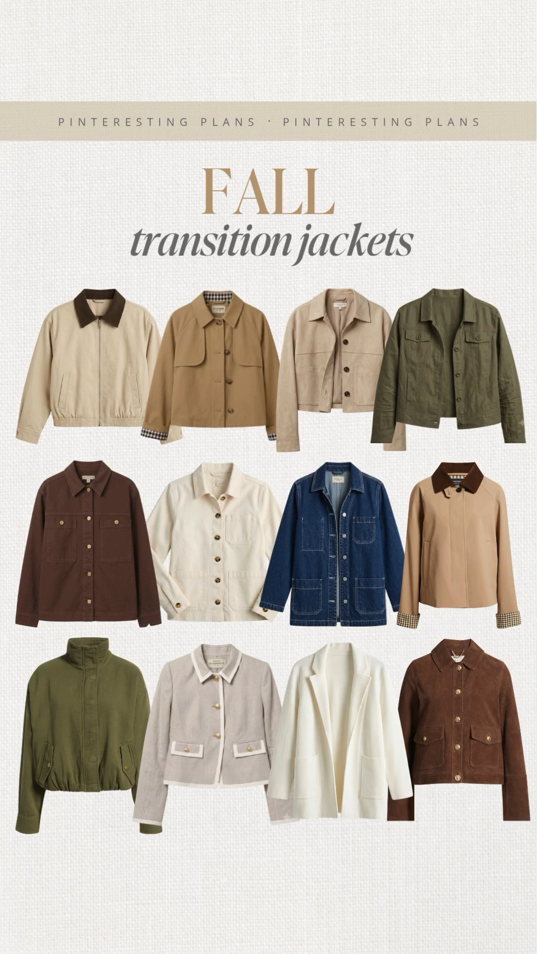 Fall transition Jackets 🙌🏻🙌🏻

#LTKootd #LTKSeasonal #LTKWorkwear