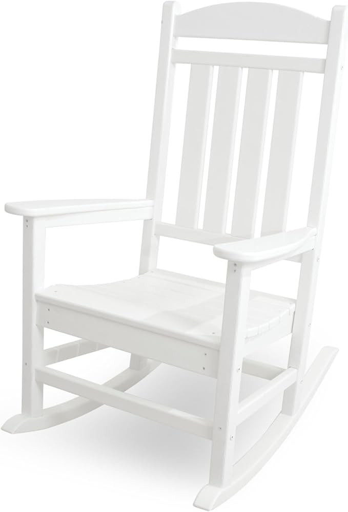 POLYWOOD R100WH Presidential Rocking Chair, White | Amazon (US)