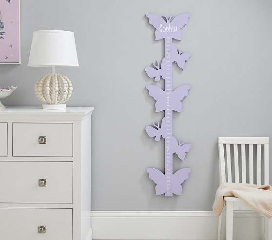 Butterfly Shaped Growth Chart | Pottery Barn Kids