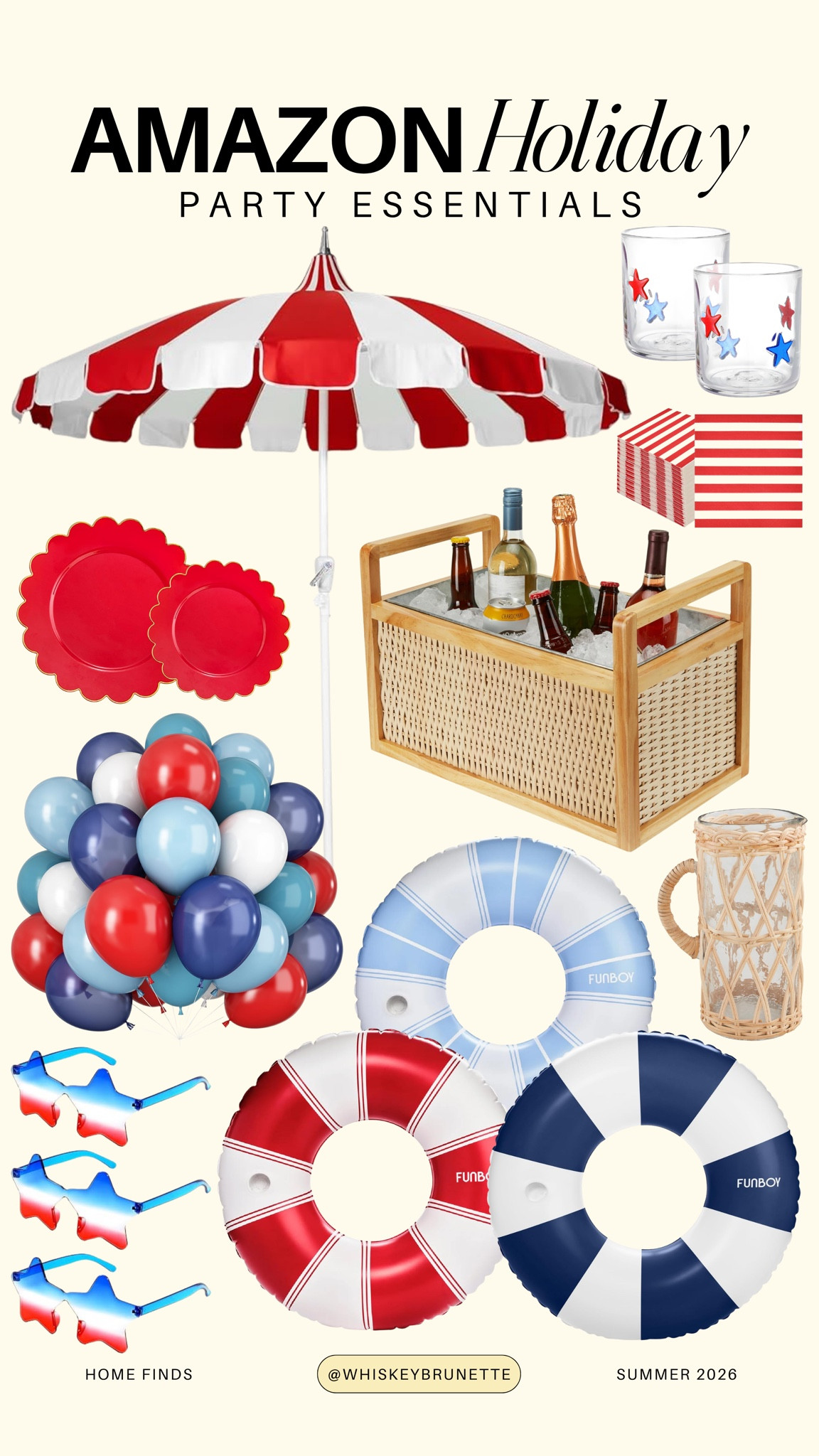 Memorial Day party decor

red white and blue decor
patriotic party decorations
Memorial Day party setup
Fourth of July tablescape
USA themed party ideas
summer backyard party decor
patriotic balloon garlands
American flag party accents
red white blue hosting ideas

#LTKSeasonal #LTKSaleAlert #LTKHome