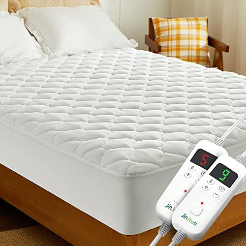Amazon.com: Heated Mattress Pad Queen Size Electric Mattress Pads Electric Bed Warmer Fit up to 2... | Amazon (US)