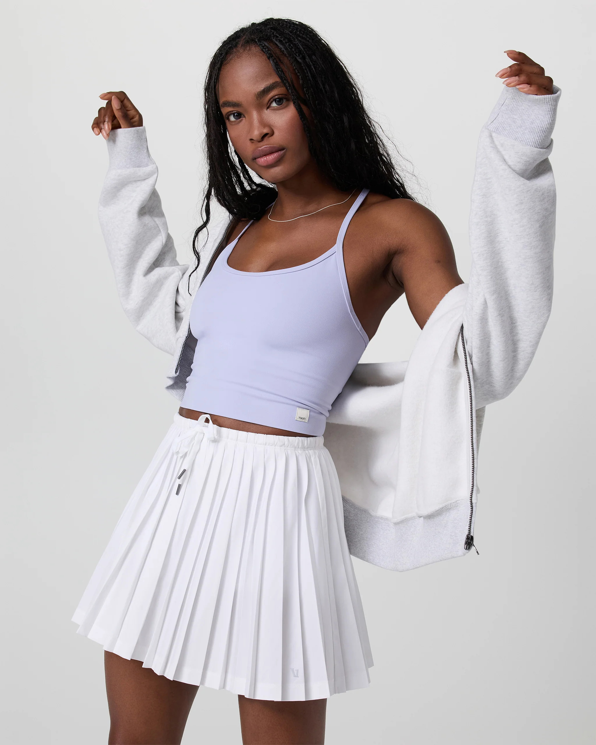 Clementine Pleated Skirt 15" | Vuori Clothing (US & Canada)