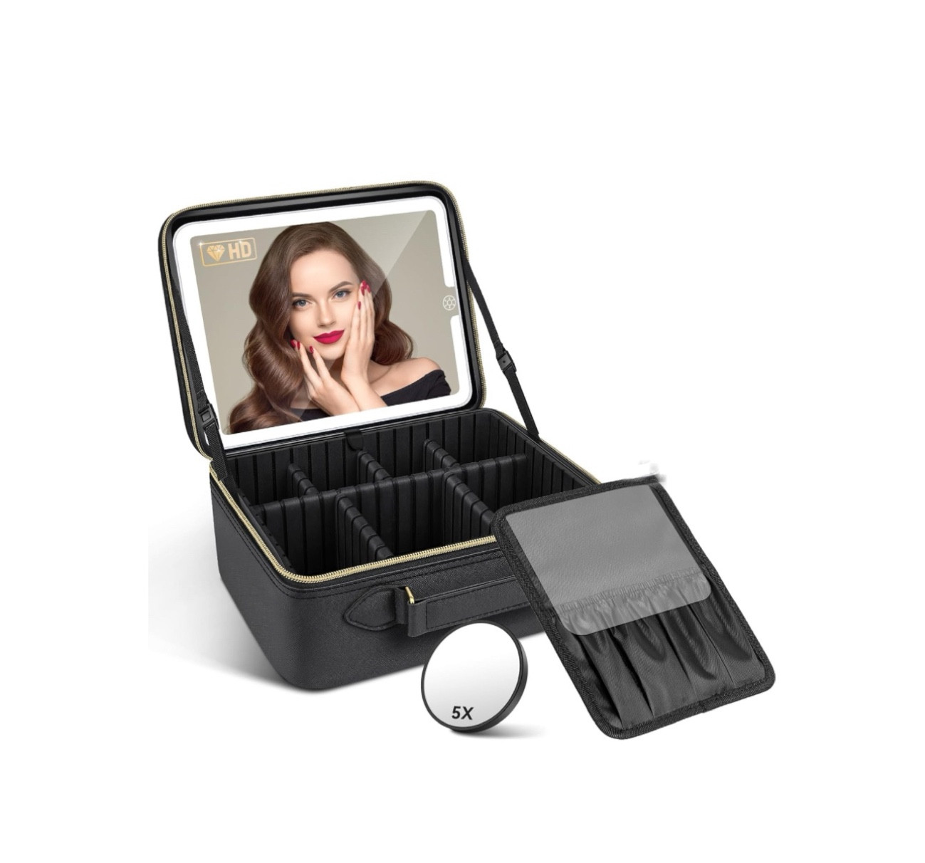 Another favorite gift last year! This makeup case has been EVERYWHERE with us. Because we travel, she needed something sturdy and large enough to hold a lot, but not too large that it couldn't fit in a carry-on. The light up mirror is the best part. This has been used and abused and it has help up so well! 

#LTKBeauty #LTKGiftGuide #LTKHoliday