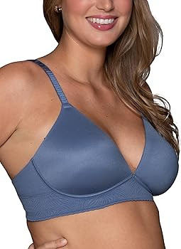 Vanity Fair Women's Effortless Bras for Everyday Wear, Buttery Soft Fabric & Lightweight Memory F... | Amazon (US)