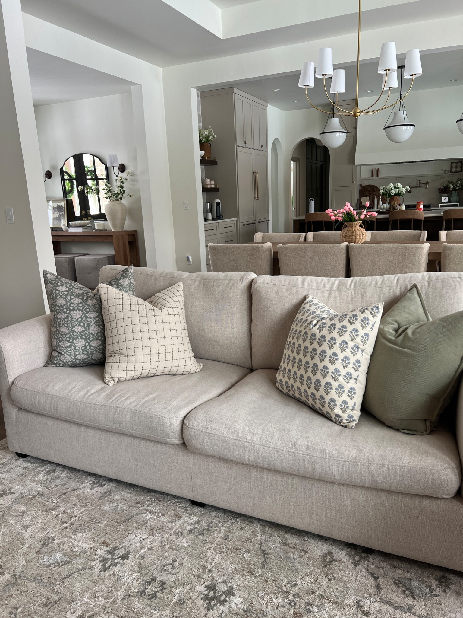 Spring pillow combos from Amazon! The easiest way to decorate your home for Spring! 

#LTKHome #LTKSeasonal