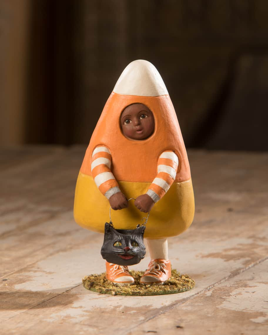 Bethany Lowe Candy Corn Max Halloween Figure | Neiman Marcus