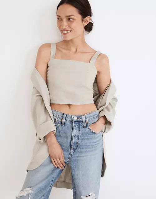 Breezewoven Abbie Crop Top | Madewell