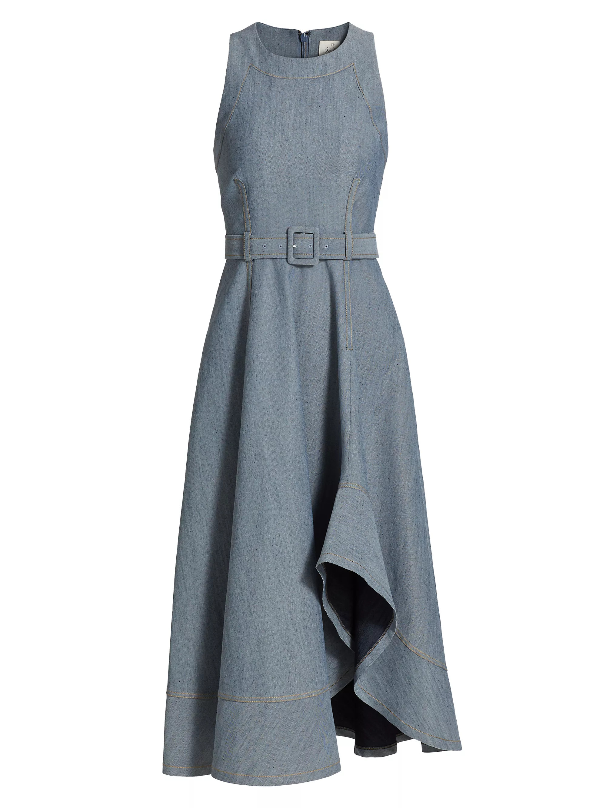 Zelda Cotton-Blend Midi-Dress | Saks Fifth Avenue