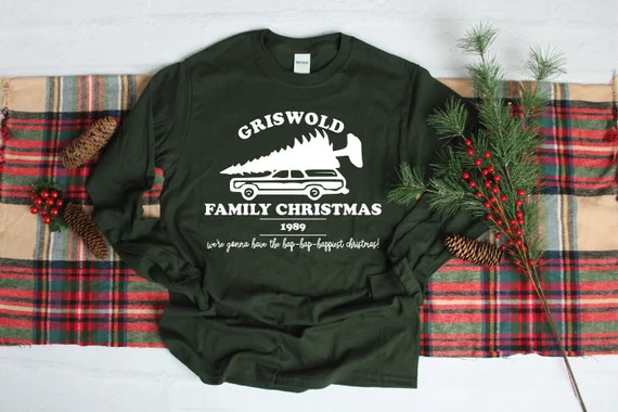 Griswold Family Christmas Shirt, National Lampoons Christmas Vacation Shirt, Christmas Tee Shirt,... | Etsy (US)