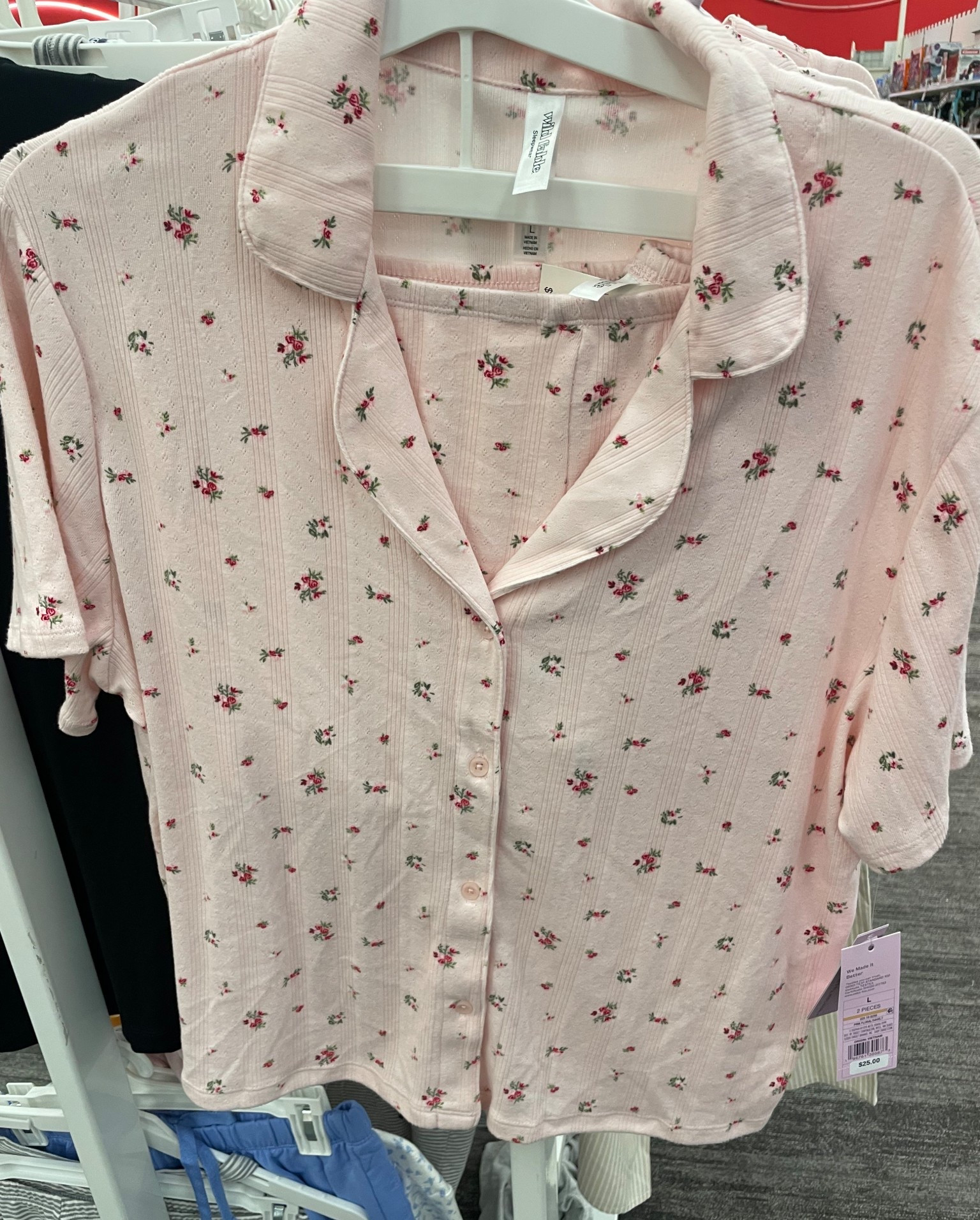 Everyone loves comfy pjs! These are so precious with the soft pink and dainty floral print! It’s giving love shack fancy!

#LTKStyleTip #LTKOver40 #LTKFindsUnder50