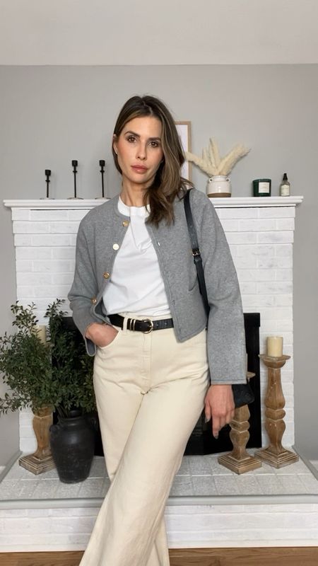 Don’t miss the  Abercrombie sale 
90s straight leg pants are going fast 
Gold button grey cardigan
For spring neutral

#LTKsalealert #LTKSeasonal #LTKSpringSale