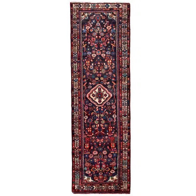 Britane One-of-a-Kind 3'1" x 10'6" 1970s Area Rug in Red/Blue | Wayfair North America