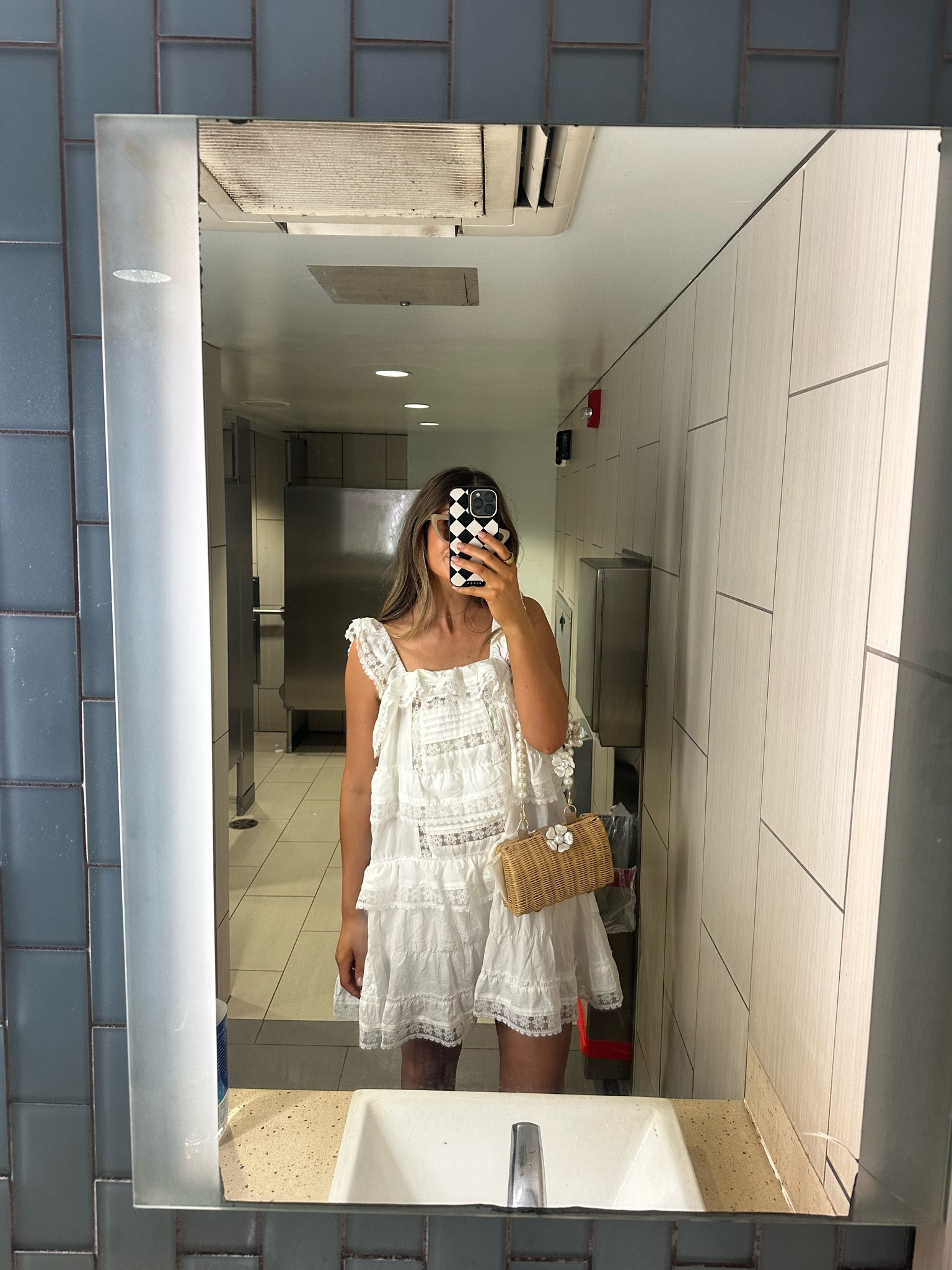 Amazon dress for dinner last night! It’s actually a romper 🤭 so cute - I sized up to a medium & it was the perfect oversized fit! 

#LTKxPrimeDay #LTKFindsUnder50