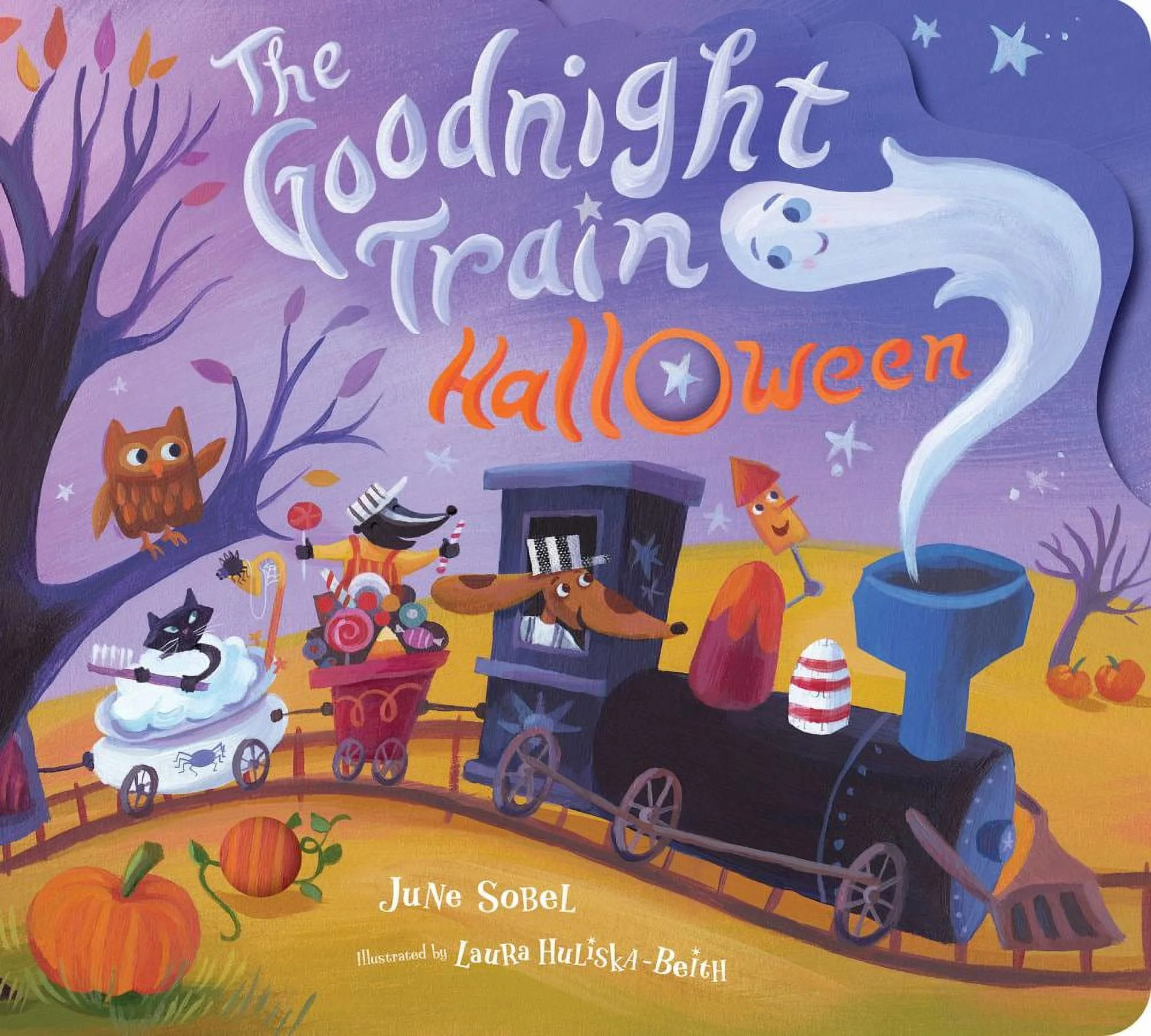 June Sobel: Goodnight Train Halloween Board Book: A Halloween Book for Kids (Board Book) | Walmart (US)