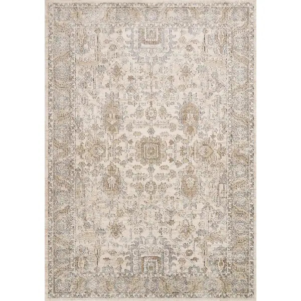 Alexander Home Josefina Ornamental Ironwork Traditional Rug - Bed Bath & Beyond - 30080822 | Bed Bath & Beyond