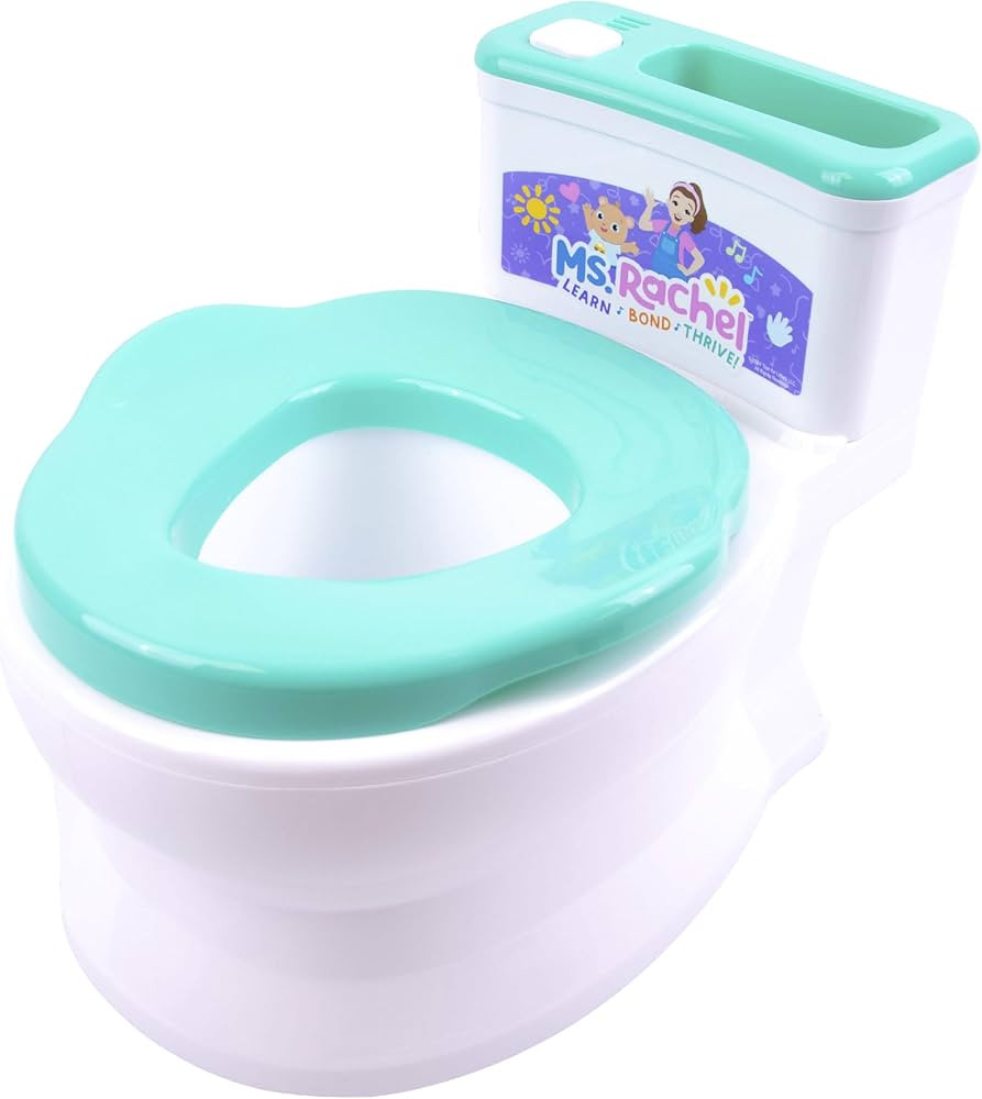 Ms. Rachel 2-in-1 Playtime Floor Potty Trainer With Sound - Stage 1 Training - Removable Potty Se... | Amazon (US)