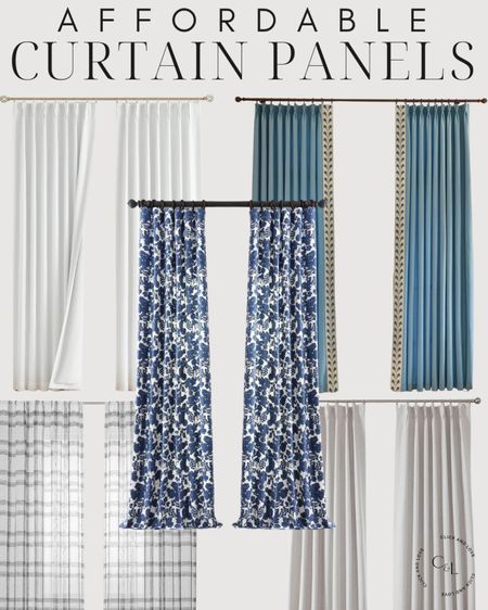 Amazon home curtain finds! Own and love these pinch pleat panels. They come in several sizes and colors ✨ 

curtains, drapery, window treatments, blackout curtains, velvet curtains, neutral drapery, budget friendly curtains, plaid curtains, pinch pleat, light filtering panels, scalloped panels, Amazon, Amazon home, Amazon curtains, living room, bedroom, guest room, dining room, entryway, interior design, Amazon must haves, scallop curtains

#LTKStyleTip #LTKFindsUnder100 #LTKHome