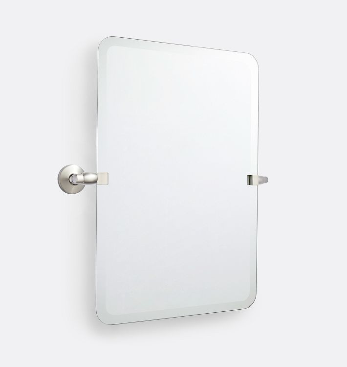 Eastmoreland Frameless Rounded Rectangle Pivot Mirror | Rejuvenation