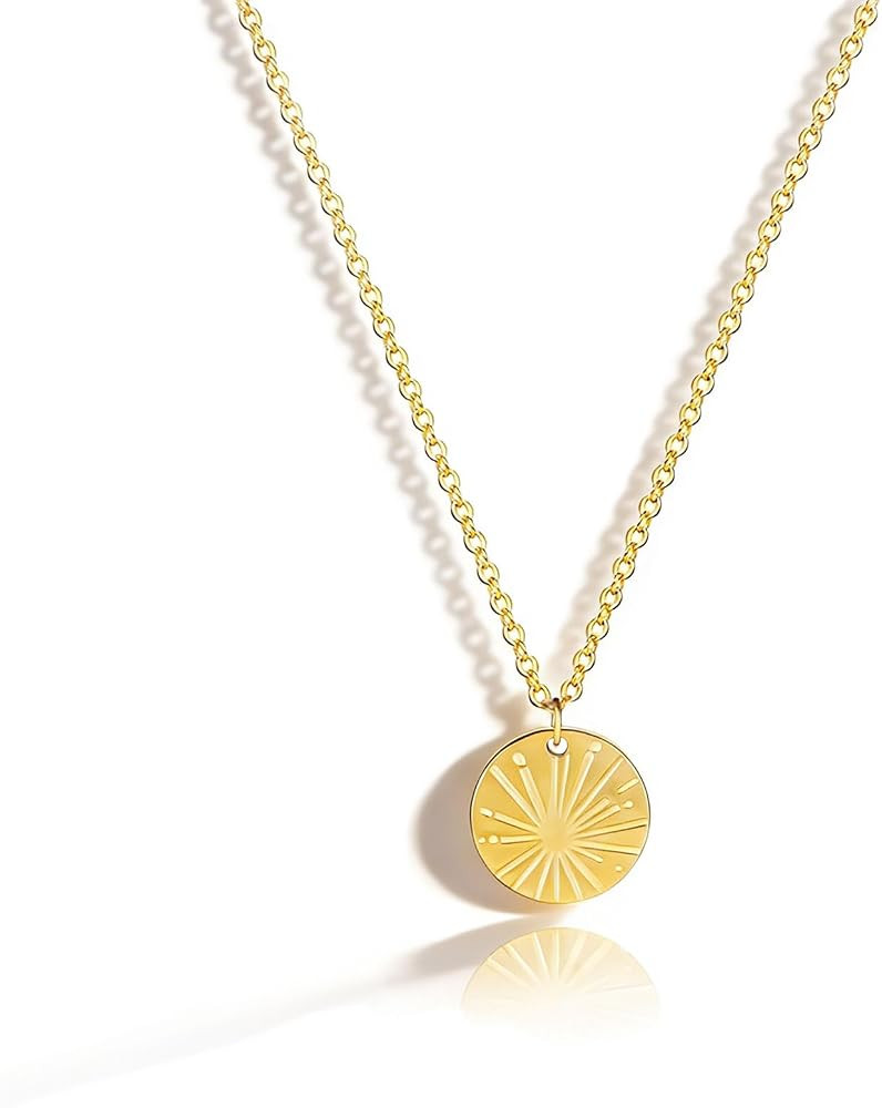 HANLI 14K Gold Plated Necklaces for Women - Dainty Butterfly, Star of David, Moon and Star, Sun, ... | Amazon (US)
