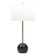 32in Kyrene Table Lamp With Marble Base | TJ Maxx