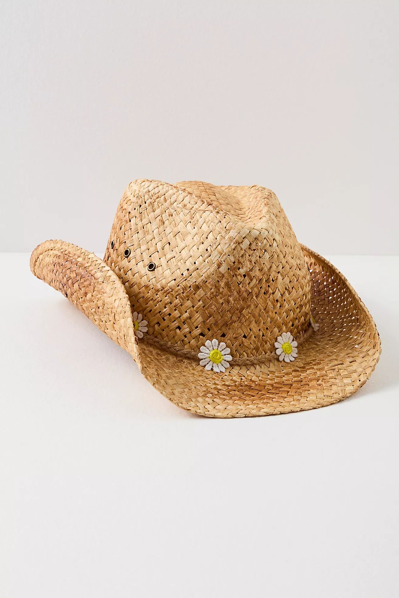Daisy Dunes Straw Cowboy Hat | Free People (Global - UK&FR Excluded)